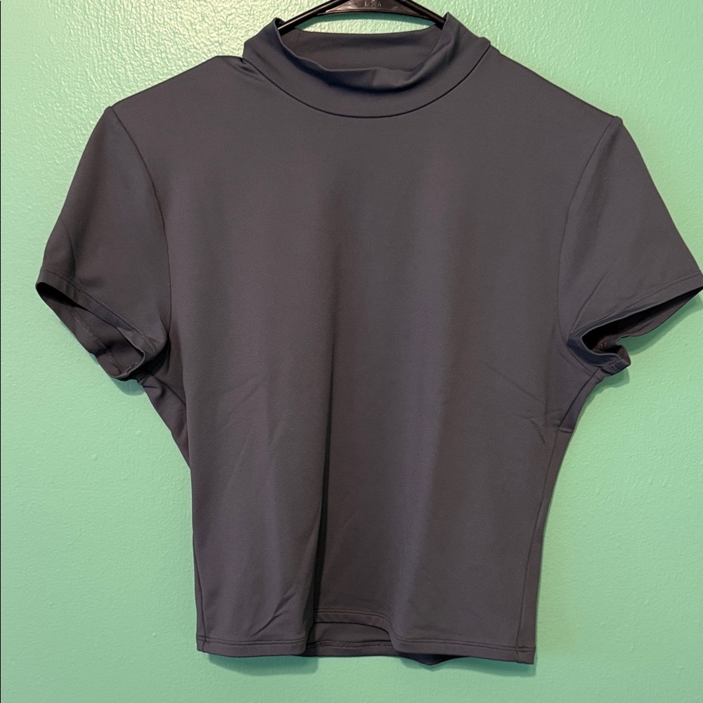 Abercrombie & Fitch Charcoal Short Sleeve Tee